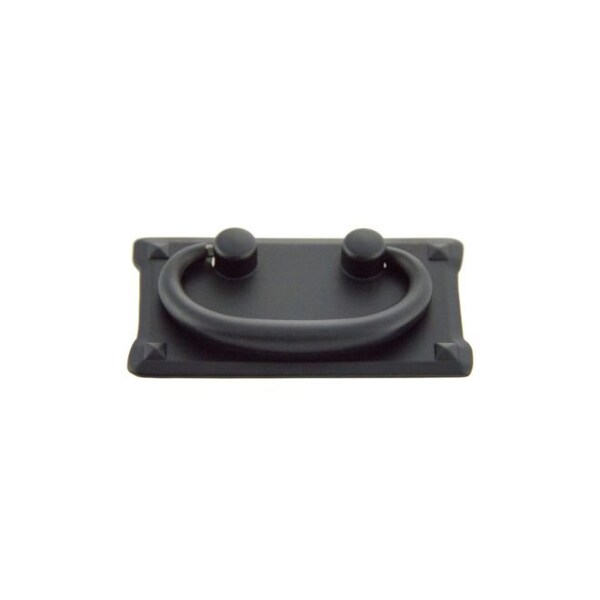 Crown 3-3/4" Mission Cabinet Pull 3" Center to Center Matte Black Finish CHP1011BK - main